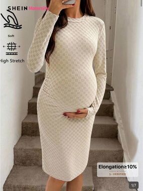Longsleeve maternity dress